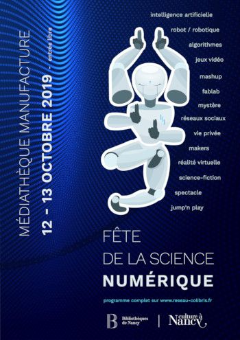 Affiche de la fête de la science numérique